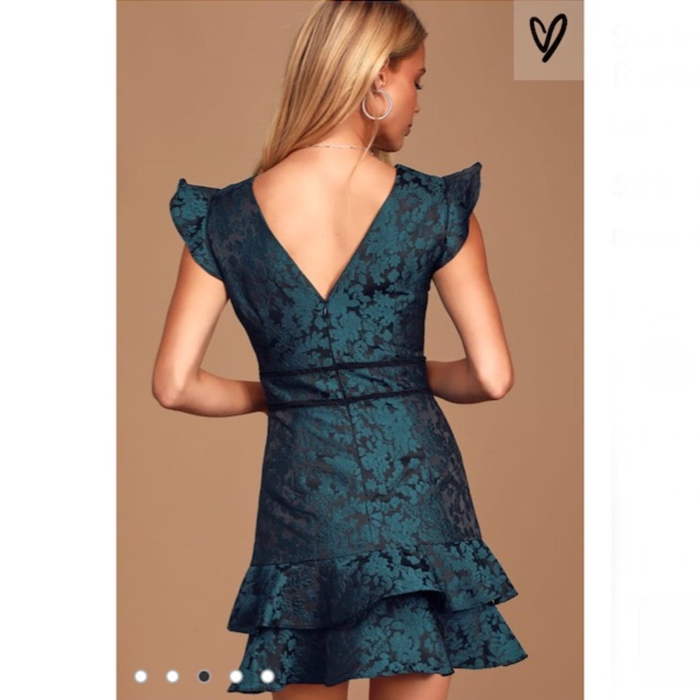 Lulus Ruffled Mini Dress - Picture 3 of 5